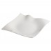 Winco WDP010-102 Falette White 10 Porcelain Dinner Plate