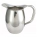 Winco WPB-2 64 oz. Stainless Steel Deluxe Bell Pitcher