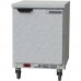 Beverage Air WTF24AHC-FLT 24 Flat Top Solid Door Worktop Freezer - 5 Cu. Ft.