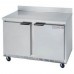 Beverage-Air WTF36AHC 36 Two Solid Door Worktop Freezer - 9 Cu. Ft.