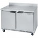 Beverage Air WTF48AHC 48 Two Solid Door Worktop Freezer - 11 Cu. Ft.