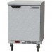 Beverage Air WTR24AHC-FLT 24 Solid Door Worktop Refrigerator with Flat Top - 5 Cu. Ft.