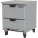 Beverage-Air WTRD27AHC-2-FLT 27 Flat Worktop Refrigeratror with 2 Drawers - 6 Cu. Ft.