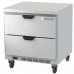 Beverage Air WTRD32AHC-2-FLT 32 Two Drawer Worktop Refrigerator w/ Flat Top - 7  Cu. Ft.