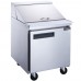 Dukers DSP29-12M-S1 29" One Door Mega Top Refrigerated Salad Prep Table