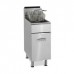 Imperial Range IFS-50-OP 50lb Stainless Steel Gas Open Pot Deep Fat Fryer