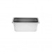 Ninth Size 2-1/2 inch Deep 24 Gauge Stainless Steel Anti Jam Pans