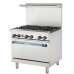 Radiance TAR-6 36 inch 6 Burner Range with Standard Oven