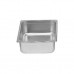 Sixth Size 4 inch Deep 24 Gauge Stainless Steel Anti Jam Pans