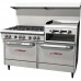 Southbend S60DD-2RR S-Series 60 inch 6 Burners Stove and 24 inch Raised Griddle and 2 Standard Oven