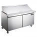 Spartan SST-60-24 Mega Top Sandwich/Salad Prep Unit Two-section