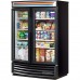 True GDM-35SL-RF-HC-LD, 40 2 Swing Glass Door Merchandiser Refrigerator