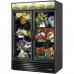 True GDM-49FC-HC~TSL01, 54 2 Swing Glass Door Floral Case Refrigerated Merchandiser