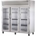 True STA3R-3G-HC, 78 3 Glass Door Reach-In Refrigerator, Spec Series