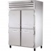 True STR2R-4HS-HC, 52 4 Solid Half Door Reach-In Refrigerator, Spec Series