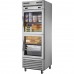 True T-23DT-G-HC~FGD01, 27 2 Glass Half Door Dual Temperature Reach-In Refrigerator / Freezer, T-Series