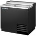 True T-36-GC-HC, 36 Glass & Plate Chiller / Froster, Black