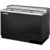 True T-50-GC-HC, 50 Glass & Plate Chiller / Froster, Black Steel