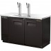 True TDD-2-HC, 59 Direct Draw Beer Dispenser, 2 Keg, 2 Tap