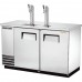 True TDD-2-S-HC, 59 Direct Draw Beer Dispenser, 2 Keg, 2 Tap, Stainless Steel