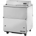 True TMC-34-S-DS-SS-HC, 34 2 Door Dual Sided Milk Cooler, 8 Crate Capacity