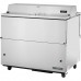 True TMC-49-S-DS-SS-HC, 49 4 Door Dual Sided Milk Cooler, 12 Crate Capacity