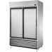 True TSD-47-HC, 54 2 Slide Door Reach-In Refrigerator, TSD Series