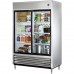 True TSD-47G-HC-LD, 54 2 Glass Slide Door Reach-In Refrigerator, TSD Series