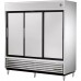 True TSD-69, 78 3 Slide Door Reach-In Refrigerator, TSD Series