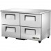 True TUC-48D-4-HC, 48 4 Drawer Undercounter Refrigerator