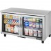 True TUC-60G-HC~FGD01, 60 2 Glass Door Undercounter Refrigerator