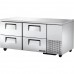 True TUC-67D-4-HC, 67 4 Drawer Deep Undercounter Refrigerator