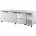 True TUC-93D-2-HC~SPEC3, 93 2 Solid Door, 2 Drawer Deep Undercounter Refrigerator, Spec Series