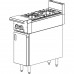 Vulcan V2B18 Liquid Propane V Series 18 Wide Modular Frame 2 Cast Iron Open Burner Stainless Steel Range Without Legs, 70,000 BTU