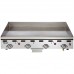 Vulcan MSA72 72 Countertop Griddle with Snap-Action Thermostatic Controls - 162,000 BTU, Natural Gas