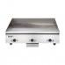 Vulcan HEG72E 72 Electric Countertop Griddle with Snap-Action Thermostatic Controls- 32.4 kW, 240v/60/3ph