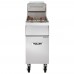 Vulcan 1GR85M 85-90 lb. Natural Gas Floor Fryer with Millivolt Thermostat Controls - 150,000 BTU