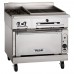 Vulcan VTC24B_NAT 24 Natural Gas Floor Model Infrared Charbroiler with Cabinet Base - 44,000 BTU