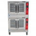 Vulcan VC55ED 208 Volt Double Deck Full Size Electric Standard Depth Convection Oven