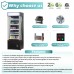 WESTLAKE LD3-2Z-C1 28"W 28" D Open Air Cooler Grab and Go Refrigerator