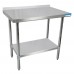 BK Resources SVTR-1830 Work Table 30W X 18D 18/430 Stainless Steel Top