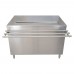 BK Resources US-3060S Self-Serve Counter 60W X 30D X 34-3/4H 14 Gauge Stainless Steel Top