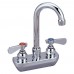 BK Resources BKF-4SM-3G-G OptiFlow™ Heavy Duty Solid Body Faucet Splash-mounted