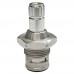 BK Resources BKF-8WS-HVC-G WorkForce™ Hot Valve 1/4 Turn Ceramic Stainless Steel Base (handle Sold Separately)