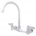 BK Resources BKF-8W-8G-G WorkForce™ Standard Duty Faucet Splash-mounted 8 OC