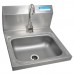 BK Resources BKHS-D-1410-1-P-G Hand Sink Wall Mount 14 Wide X 10 Front-to-back X 5 Deep Bowl