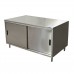 BK Resources CST-3660S Chef Table Cabinet Base With Sliding Doors 60W X 36D X 34-3/4H Overall Size