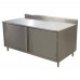 BK Resources CSTR5-3672H Work Table Cabinet Base With Hinged Doors 72W X 36D X 39-3/4H Overall Size