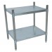 BK Resources VSU3-3124 Dry Storage Shelving Unit 31W X 24D X 38H (2) Adjustable Shelves