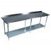 BK Resources VTTR-8424 Work Table 84W X 24D 18/430 Stainless Steel Top